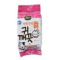 비숑 귀청소 강아지용 물티슈 30매 반려견 말티즈 소형견 귀냄새 오염물 시바견 위생 애견