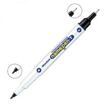 모나미 네임펜 T 0.4mm_0.6mm_흑 -박스 600개입, 없음