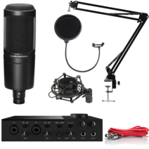 Native Instruments Komplete Audio 6 MK2 x 오디오테크니카 AT2020 마이크 패키지 2