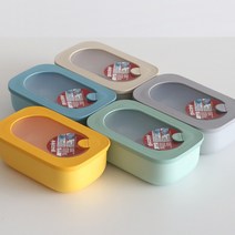 이태리 구찌니 밀폐용기 직사각형 900ml 택1, 다크 그레이