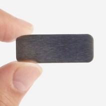 DSBB 자석 철판 스티커 35X13MM 1P 철판조각 붙이는철판 자석붙이는판, 1개