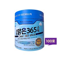 광동 맑은365 스틱 12g 100포 목 관리 필수템 시원 상쾌한 목, 단품, 365스틱, 999