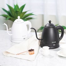 주코 무선 전기 드립포트 ZCK-HY0114 전기포트 전기주전자 핸드드립 커피포트, 블랙