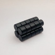 자석판 고무 칠판 보드 판넬 블랙 에폭시 강한 자석 Dia8x6mm 둥근 단추 방수 녹슬지 않는 마찰 스크린 게, 한개옵션0