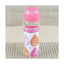 슬림피크닉뚜껑물병600ml(핑크) - 2EA 생수통, 600ml
