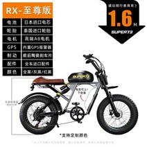 전기자전거 산악 자전거 파워 페달 전동 고성 오프로드 타이어, 48V, [RX-럭셔리 에디션] 일본 수입 배터리