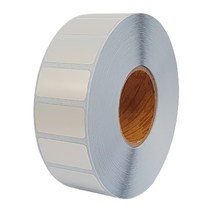북원라벨 은무지 30X15mm 지관40mm 은무데드롱 의료기기 라벨 BLS-301540
