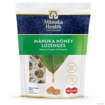 마누카헬스 Manuka Health Honey Propolis Lozenges 뉴질랜드 허니 프로폴리스 로젠지 캔디 250g 3팩, 3개