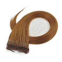 프리티레이디 인모 100% 스킬땋기 20인치(52cm) 100가닥(45g) 숱보충용 부분 가발 긴머리 여신머리 헤어 피스 옴브레 시크릿투톤 발레아쥬 브릿지 붙임머리, #8, 1개