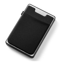 텀블러 대용량 휴대용컵 샤오미 유핀 RFID ID 카드 가방 미니 금속 지갑 디가우징 방지 도난 브러시 자동 재생, [01], [05] black silver