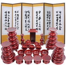 남원공방 제기세트 37P x 제사병풍 제사 제기 목기 그릇 접시, 2box, 남원공방 제기세트 37P + 제사병풍