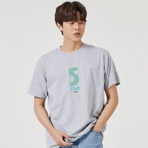 키밍 숫자 5 FIVE 그래픽 캐쥬얼 반팔티
