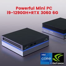 히어로박스 미니 PC 데스크탑 Topton-미니 게이밍 PC i9 12900H NVIDIA RTX3060 6G 썬더볼트 4 2 * DDR4 NV, 03 i7-12700H GTX1060 4G_04 EU, 08 64GB DDR4 2TB NVMe