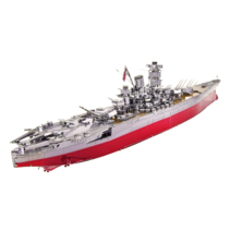야마토 전함 배틀쉽 조립식 모형배 세계대전 전투함 선박 3D 메탈퍼즐 DIY 배 미니어쳐