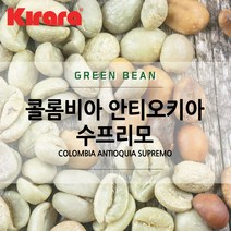 [생두] 콜롬비아 안티오키아 수프리모 1kg, 단품