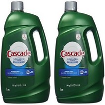 캐스케이드 Cascade 어드밴스 식기세척기용 액체 세제 125oz(3.54kg) 2개, 3.54kg