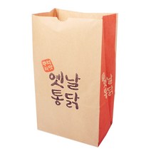 벅스웨이 옛날통닭 각대봉투(대), 100장, 100개