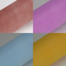 부직포롤 포장지 단색 대형, 흰색