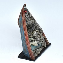 수지 그림 1/35 현대 보트 높이 55mm 모델 미조립 도색 피규어 빌딩 키트, default