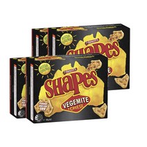 아노츠 쉐이프 오리지널 크래커 비스킷 베지마이트 치즈 165g 2개 2팩 Arnotts Shapes Originals Cracker Biscuits Vegemite Cheese