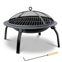 접이식 바베큐 야외 캠핑 모닥불 그릴 숯불 화로 전골 아웃도어, 1번