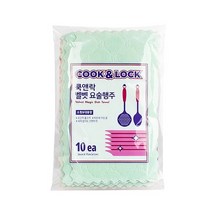 쿡앤락 대용량 업소용 벨벳 요술행주 소 10매입