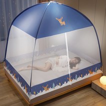 텐트폴대 접이식 몽골텐트 여름 가정용 2021년 지퍼식 1.2미터 지지대, T25-눈길 사슴-먼지방지커버 아트 탑 *1.5m(5피