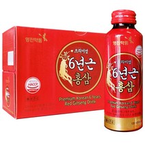 영진약품 프리미엄 6년근 홍삼 120mL 50병