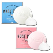 샤워메이트 산양유 비누 90g 1개입/우유향/딸기향/, 화이트우유향
