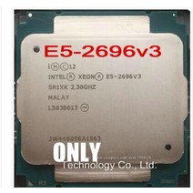 i53570E5-2696 V3 부드러운 품질 오리지널 9.6GT/s 2.30 GHz LGA2011 E5 2696 18 코어 45 MB 프로세서 1 섀, 한개옵션0