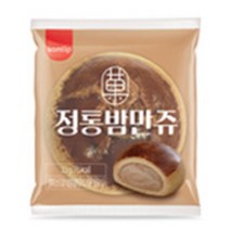 삼립 학교 학원 회사 아침 야식 삼립 정통 밤만쥬 100입 빵 도넛 만쥬 브레드 간식, 12세트