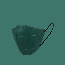 케어랩 하이클린 새부리형 컬러마스크 중형/대형 50매 패션마스크, 중형 - 클래식딥그린50매