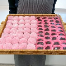 달콤한 과일 딸기 모찌 찹쌀떡 1.8kg, 30개, 60g