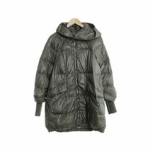도나카란 dkny스포츠 카키 덕다운 경량롱패딩 여자 M 0154