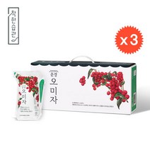 착한습관 문경 오미자 주스 180ml * 12입 3박스, 단품, 단품
