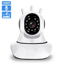 가정용 CCTV 감시카메라 ip 1080p wifi 양방향 오디오 저전력 소비 홈 보안, 720p, 협력사, au 플러그