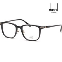 던힐 안경테 VDH141G 0700 명품 블랙 사각 뿔테