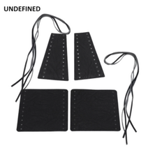 오토바이 가죽그립 할리데이비슨 클래식 가죽커버 기어변속 클러치, 브레이크레버 커버_black