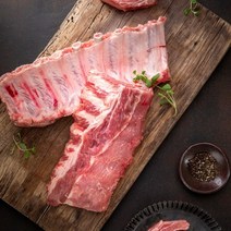 오케이농장 돼지등갈비 쪽갈비 로인립 1000g 원육 3등분, 등갈비 1kg 원육