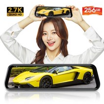 국내 최대용량 Q40 GPS 메모리 포함가 10M 2.7K 256GB 초고화질 룸미러 블랙박스 삼성테크윈, 32G 2채널 : 외부 후방카메라