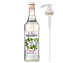 모닌-모히또민트시럽1000ml + 모닌-시럽펌프, 5세트, 1L