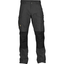 FJALLRAVEN 피엘라벤 남성 비다 프로 트라우저 레귤러 다크 그레이 81760030