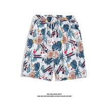 M-3XL 남성용 반바지 하와이안 느슨하고 편안한 반바지 리조트 윈드 비치 5 점 팬츠 K2103