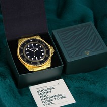 [플렉스 시계 초콜릿] 재밌는선물 이색선물 쓸모없는선물 인싸템, 골드 플렉스 초콜릿