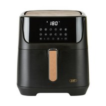 플랜잇 스테인리스 에어프라이어 6.5L, PAF-N550B, 블랙