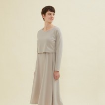 코니 소프트 모달 레이어드 수유원피스