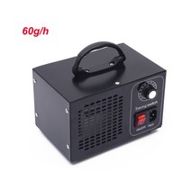 가정용 산소발생기 강아지 산소방 노인 호흡기60g 오존 발생기 110V/220V EU 미국 플러그 공기 청정기 살균, 04 Black A_02 220V_03 EU