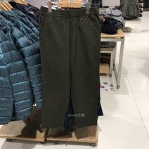유니클로 남성용 플란넬 엘라스틱 레깅스 9점팬츠 드로스트링 무지팬츠 432147 442486