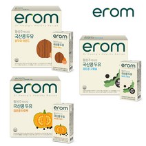 이롬 황성주 국산콩 두유 호두와 아몬드/단호박/고칼슘 16입 * 3박스, 48개입, 190ml