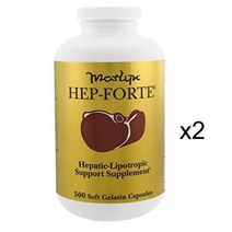 Naturally Vitamins 헵포르테 마를린 500정 2병, 단품, 단품